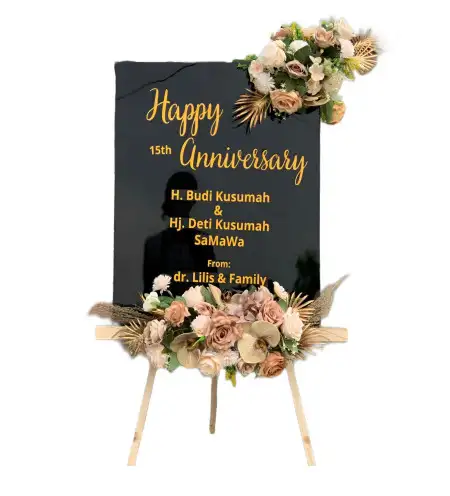 Papan Bunga Akrilik Ulee Kareng