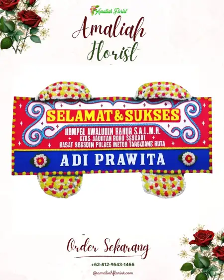 Papan Bunga Ucapan Selamat Ulee Kareng